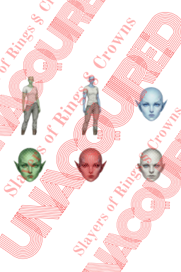 Some of our female Orcus faces and hair