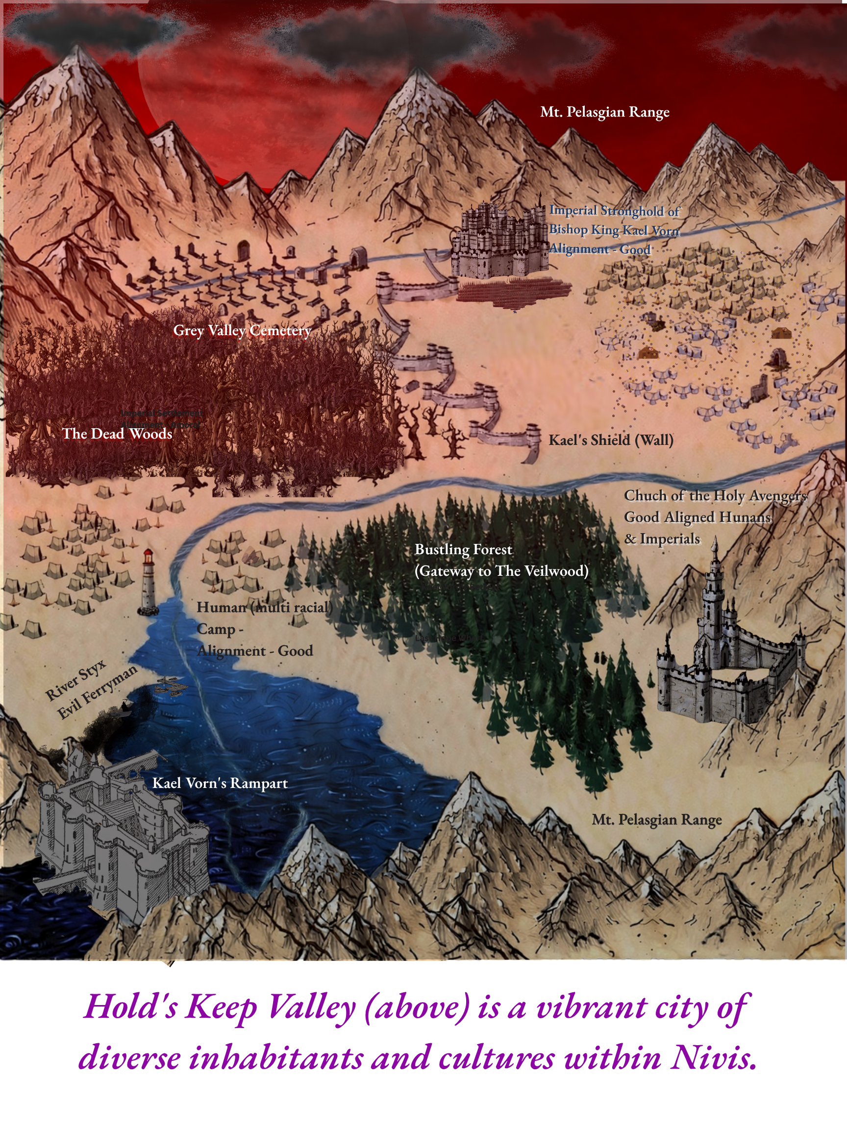 Map of Hold’s Keep Valley