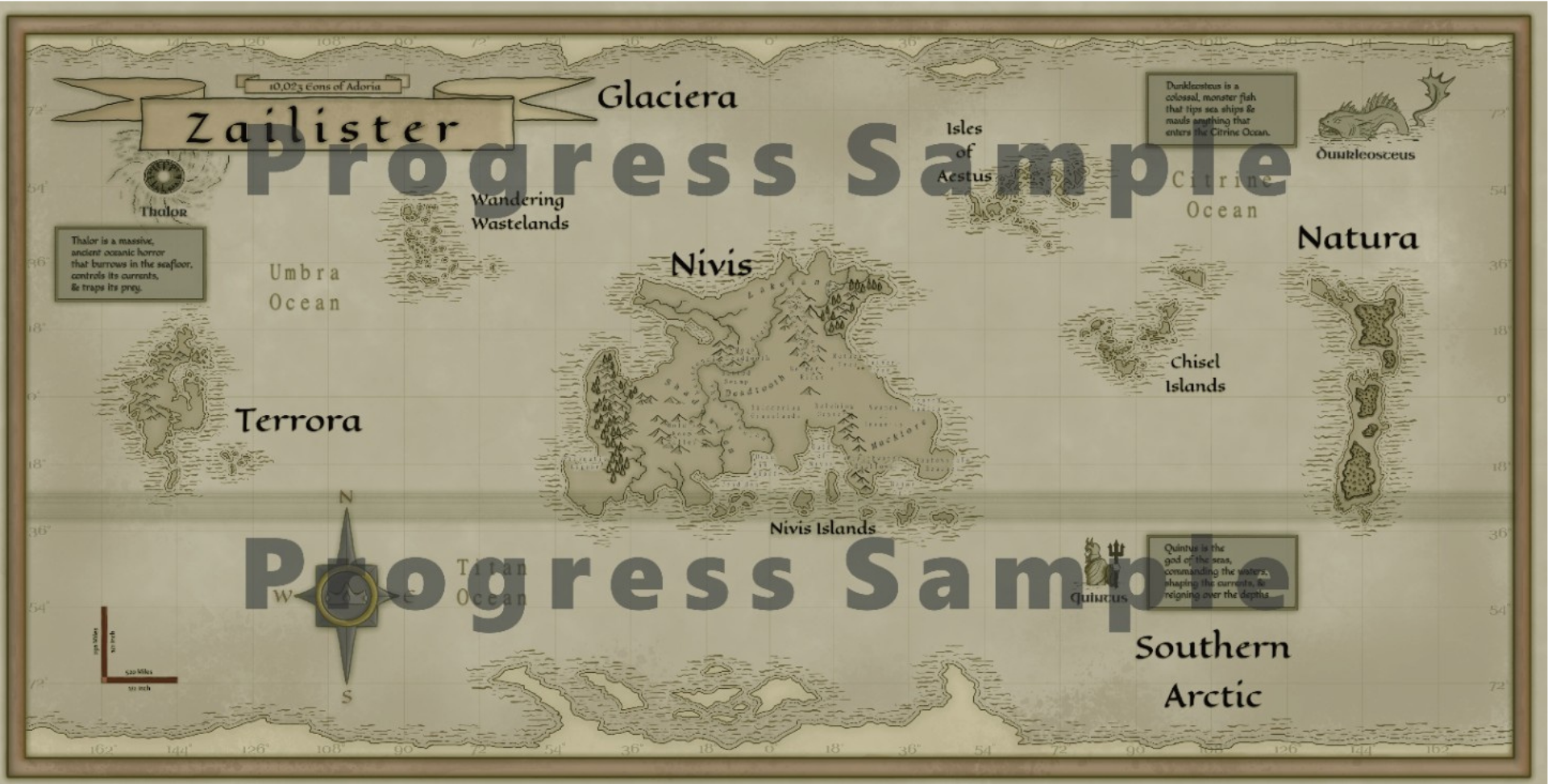 Map of Zailister